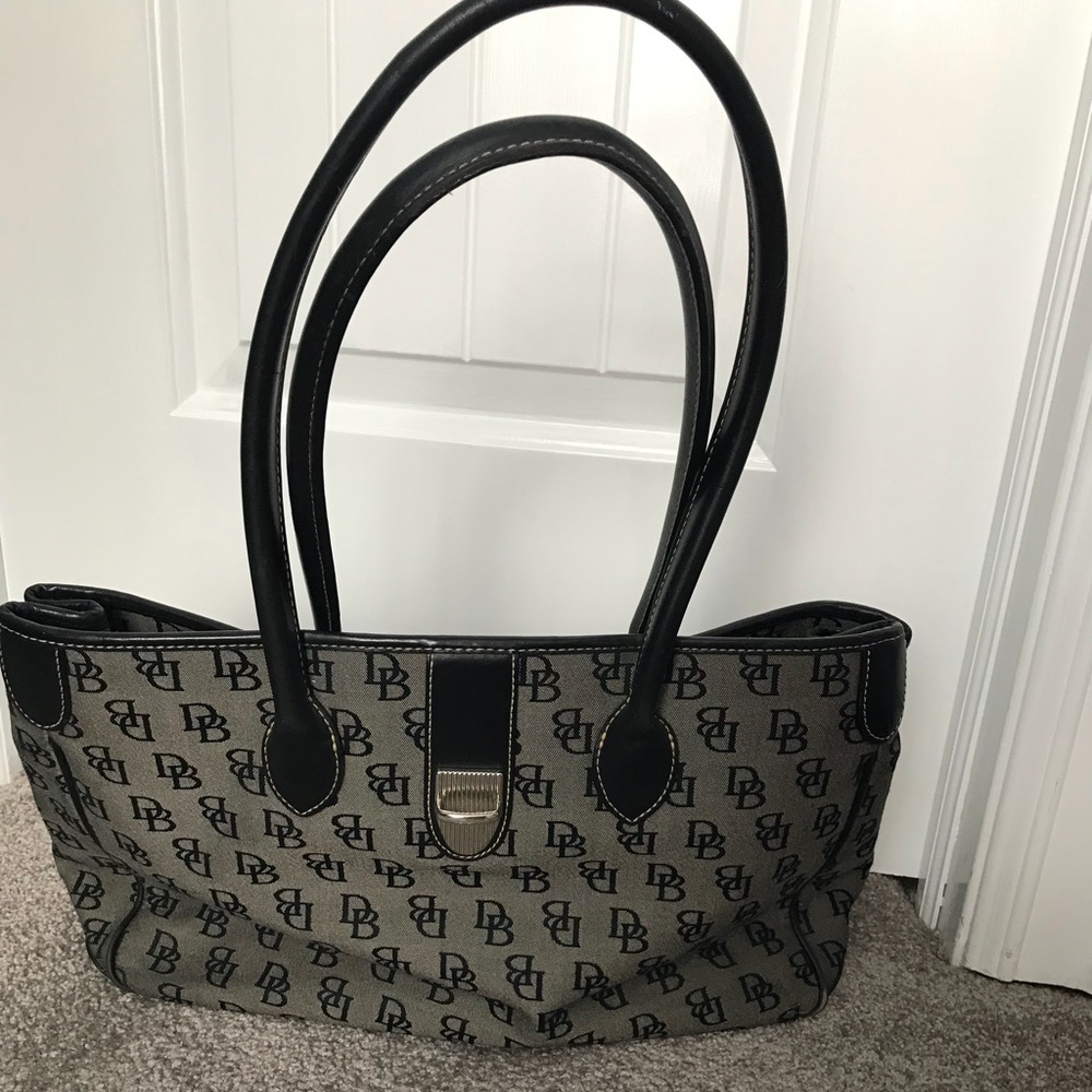 Dooney and Bourke large double handle tote